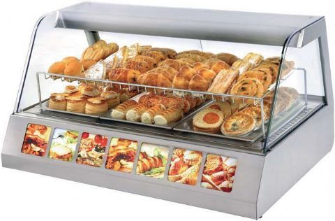 Vitrine chaude panoramique longueur 1200mm DIAMOND Vitrine chaude panoramique longueur 1200mm DIAMOND