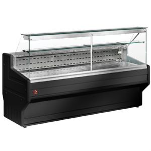 Vitrine rfrigre horizontale HILL PLUS noire longueur 1000mm DIAMOND