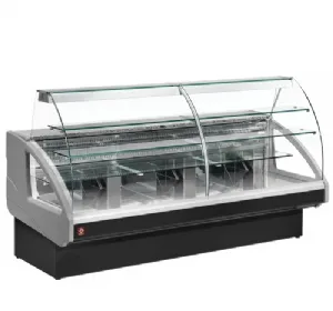 Vitrine rfrigr INNOVATION PLUS - chargement  tiroirs - sans rserve - Longueur 2200mm - NEW LOOK VE22/B5-R2