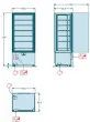 Vitrine rfrigre 4 faces vitres ngative statique Diamond - MAX/50BS-R2 MAX/50BS-R2