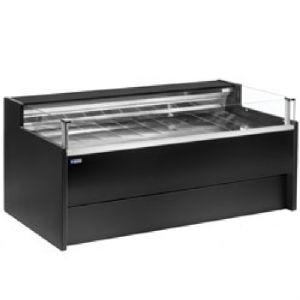 Vitrine rfrigre  vitre Self-service longueur 1500mm DIAMOND - VENICE NOIR