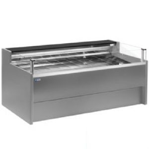 Vitrine rfrigre  vitre Self-service longueur 1500mm DIAMOND - VENICE GRIS