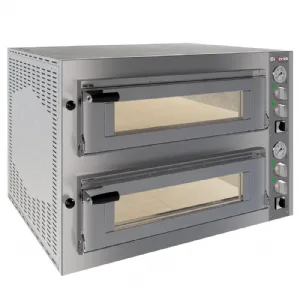 Four  pizza lectrique professionnel 2x4 pizzas DIVERSO by Diamond WR-FD24-MD