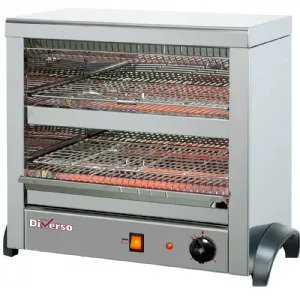 Toaster professionnel �lectrique 2 �tages DIAMOND WR-M6TS-P6