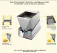 Coupe-frites grand dbit 1 vitesse DITO SAMA - RC14 - DRC14 603432