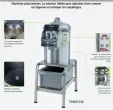 plucheuse 15 Kg avec plateau et cylindre abrasifs  DITO SAMA - T15E - DT15E1C 603515