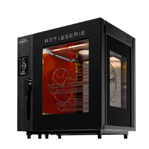 Rôtissoire professionnelle électrique 6 balancelles DOREGRILL IDéal 6