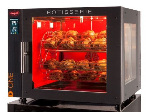 Rtissoire professionnelle lectrique 6 balancelles DOREGRILL