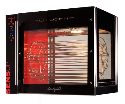 Rtissoire professionnelle lectrique 6 balancelles DOREGRILL SENSUP 6