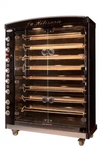 Rôtissoire professionnelle électrique 8 broches DOREGRILL MAG 8-E