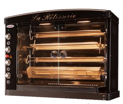 Rôtissoire professionnelle électrique 4 broches DOREGRILL Rôtissoire professionnelle électrique 4 broches DOREGRILL