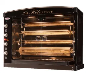 Rôtissoire professionnelle électrique 4 broches DOREGRILL MAG 4-E