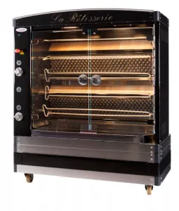 Rôtissoire professionnelle à gaz 5 broches DOREGRILL MAGFLAM 5