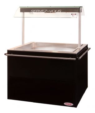 Vitrine chaude lot en libre-service - Longueur 1095mm DOREGRILL