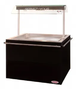 Vitrine chaude lot en libre-service - Longueur 1095mm DOREGRILL V 100 LS ilt