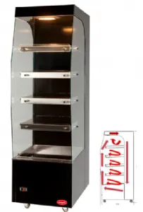 Vitrine chaude en libre-service - 5 niveaux - Longueur 600mm DOREGRILL V 60 LS 5 Pulse