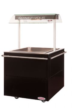 Vitrine chaude lot en libre-service - Longueur 840mm DOREGRILL