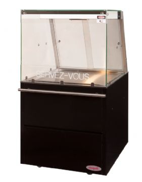 Vitrine chaude en libre-service - Longueur 750mm DOREGRILL