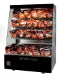 Vitrine chaude en libre-service - 4 niveaux - Longueur 800mm DOREGRILL V 80 LS 4