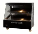 Vitrine chaude en libre-service - 2 niveaux - Longueur 1100mm DOREGRILL V 110 LS 2