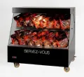 Vitrine chaude en libre-service - 2 niveaux - Longueur 1100mm DOREGRILL V 110 LS 2