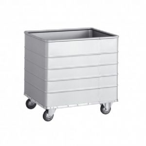 Chariot de manutention blanchisserie non perfor 313 Litres TECNOX - 1380 ON 011