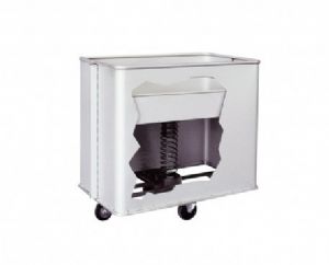 Chariot blanchisserie  fond mobile pour charge 30-35 kg 223 Litres TECNOX - 680 ON 186