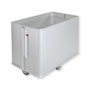 Chariot blanchisserie  fond mobile pour charge 40-50 kg 336 Litres TECNOX - 680 ON 026