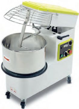 Pétrin à spirale tête relevable et cuve extractible 40 litres iMix MORETTI FORNI Pétrin à spirale tête relevable et cuve extractible 40 litres iMix MORETTI FORNI