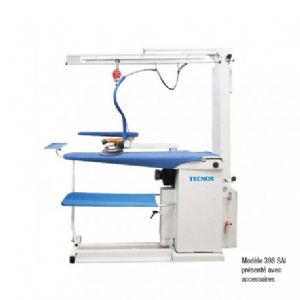 Table de repassage aspirante/chauffante/soufflantes rseau vapeur TECNOX - 398 SV