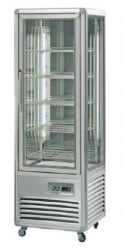 Vitrine réfrigérée 4 faces vitrées positive ventilée TECFRIGO Vitrine réfrigérée 4 faces vitrées positive ventilée TECFRIGO