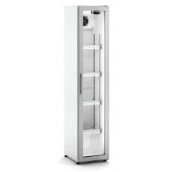 Armoire  boisson 1 porte vitre 141 Litres blanche DOCRILUC