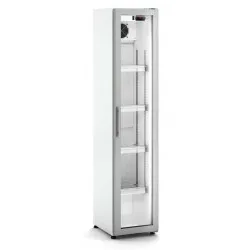 Armoire  boisson 1 porte vitre 141 Litres blanche DOCRILUC ECVAR-13