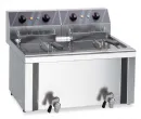 Friteuse professionnelle lectrique 2x12 Litres  poser MBM