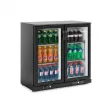 Arri�re-bar r�frig�r� 2 portes vitr�e battante compatible 60 Hz INFRICO