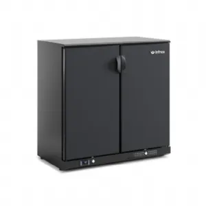 Arri�re-bar r�frig�r� 2 portes vitr�e battante compatible 60 Hz INFRICO ERV25PP-60hz