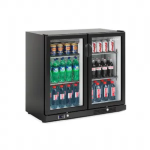 Arri�re-bar r�frig�r� 3 portes vitr�e battante compatible 60 Hz INFRICO ERV35SH-60hz