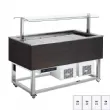 Buffet à froid positif GN 4-1/1 Wenge | REDFOX