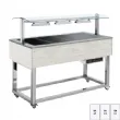 Buffet chauffé, vitrocéramique GN 3-1/1 Hemlock | REDFOX