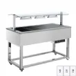 Buffet chauffé, vitrocéramique GN 3-1/1 RAL | REDFOX