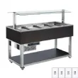Buffet à froid positif GN 4-1/1 Wenge | REDFOX