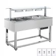 Buffet chauffé, à eau GN 4-1/1 RAL | REDFOX