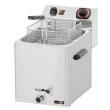Friteuse électrique 0,75 kW/l, 8 l TOP avec robinet de vidange 230V/3 | REDFOX