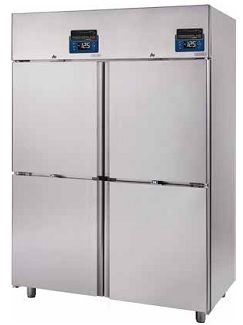 Armoire réfrigérée 4 portillons Bi Température 1400 Litres FREEZERLINE GOLD Armoire réfrigérée 4 portillons Bi Température 1400 Litres FREEZERLINE GOLD