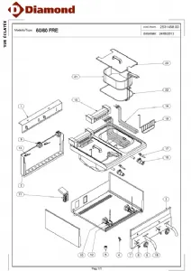 Pices dtaches pour friteuse lectrique DIAMOND FRIELECDIA