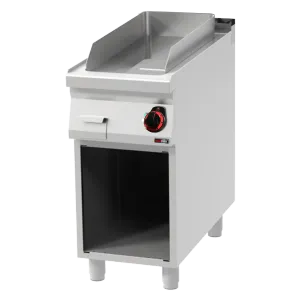 Plaque de cuisson 31x65 électrique lisse avec soubassement 400 V | REDFOX FTH 90/40 E