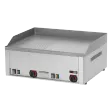 Plaque de cuisson 65x48 électrique rainurée et lisse TOP 400 V | REDFOX