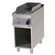 Plaque de cuisson 31x65 électrique chromée nervurée avec soubassement | REDFOX