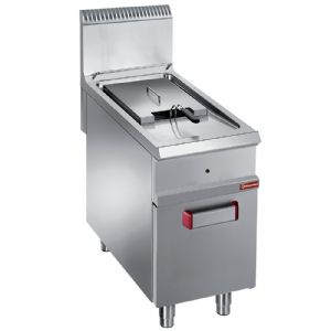 Friteuse professionnelle gaz 18 Litres sur placard gamme 900 DIAMOND