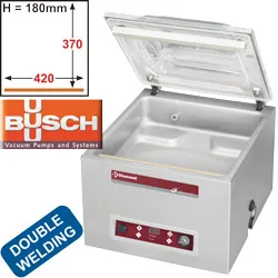 Machine d'emballage sous vide  cloche Longueur de scellage 430mm DIAMOND GA-104/S